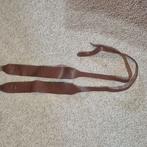 Light Brown Leather Jodhpur Garters